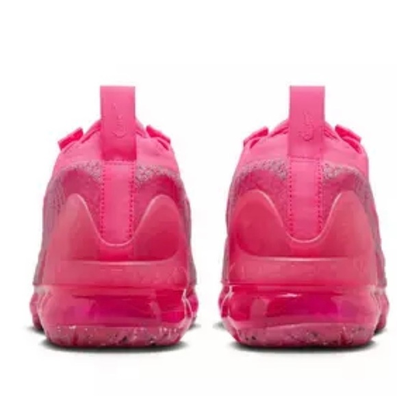 NWT- Nike Air VaporMax 2021 FK "Pink Blast/Hyper Pink" Women's Shoe - Picture 5 of 9